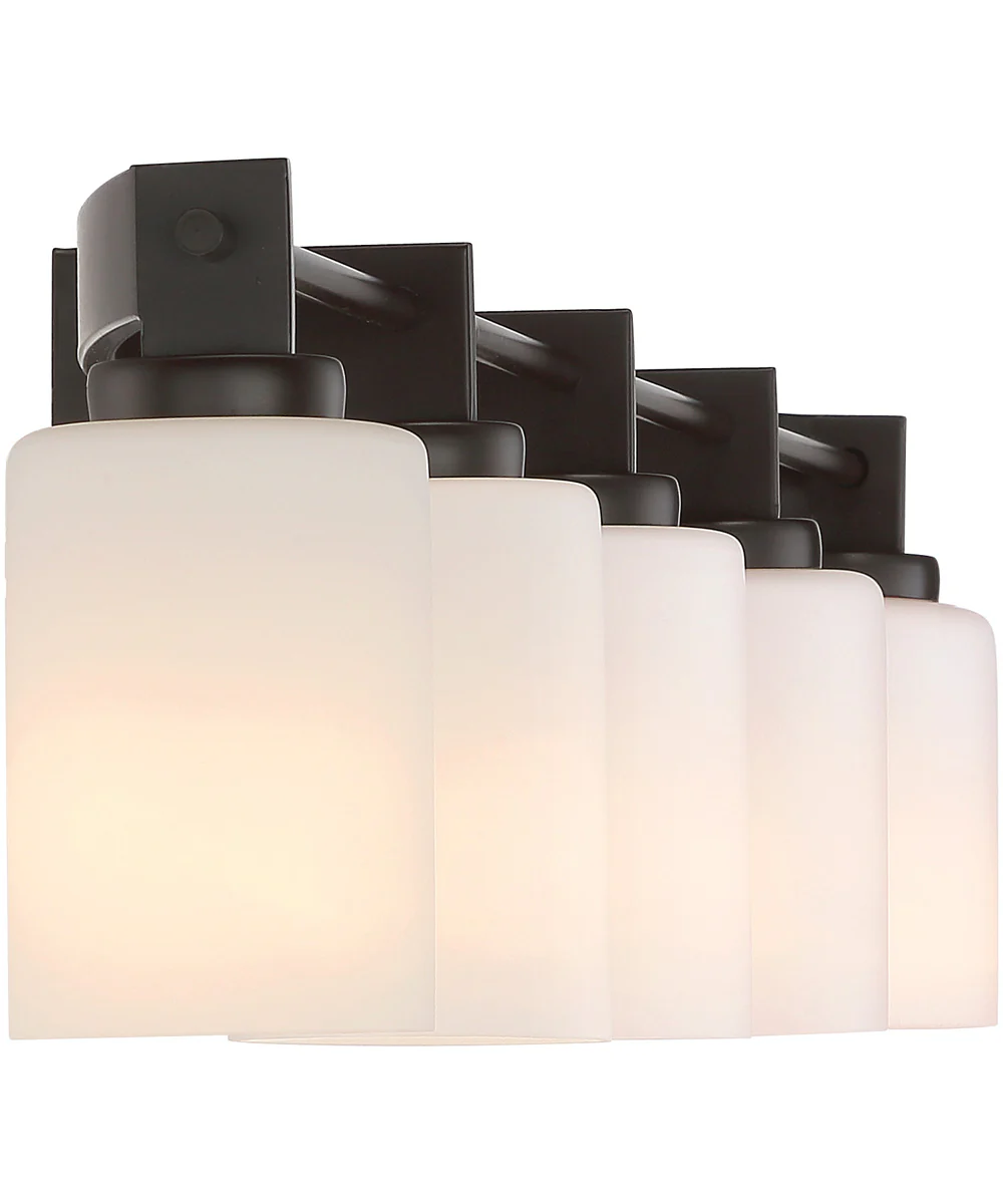 Taylor 5-light Bath Light Western Bronze - Image 4
