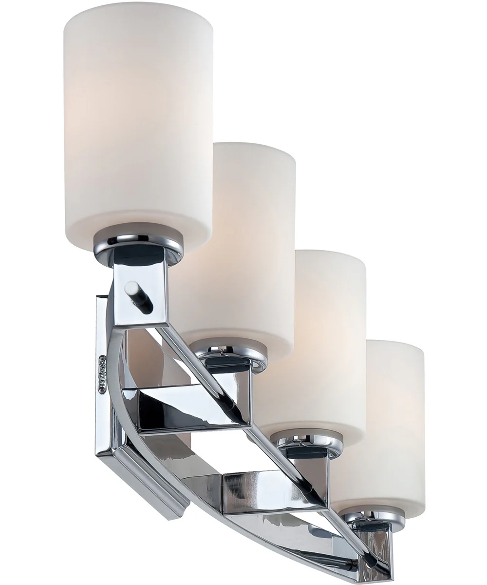 Taylor Extra Large 4-light Bath Light Polished Chrome - Image 5