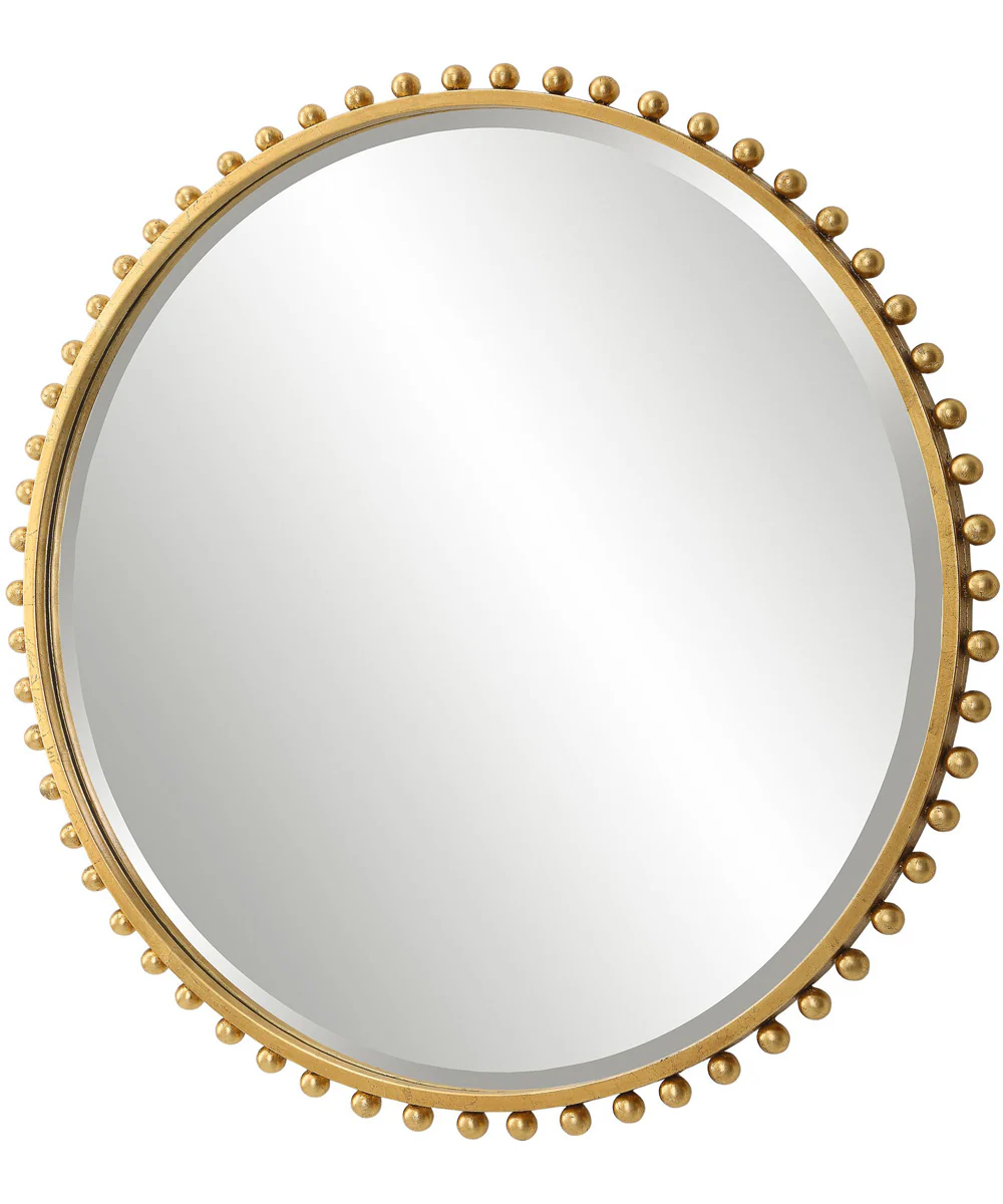 Taza Gold Round Mirror - Image 3