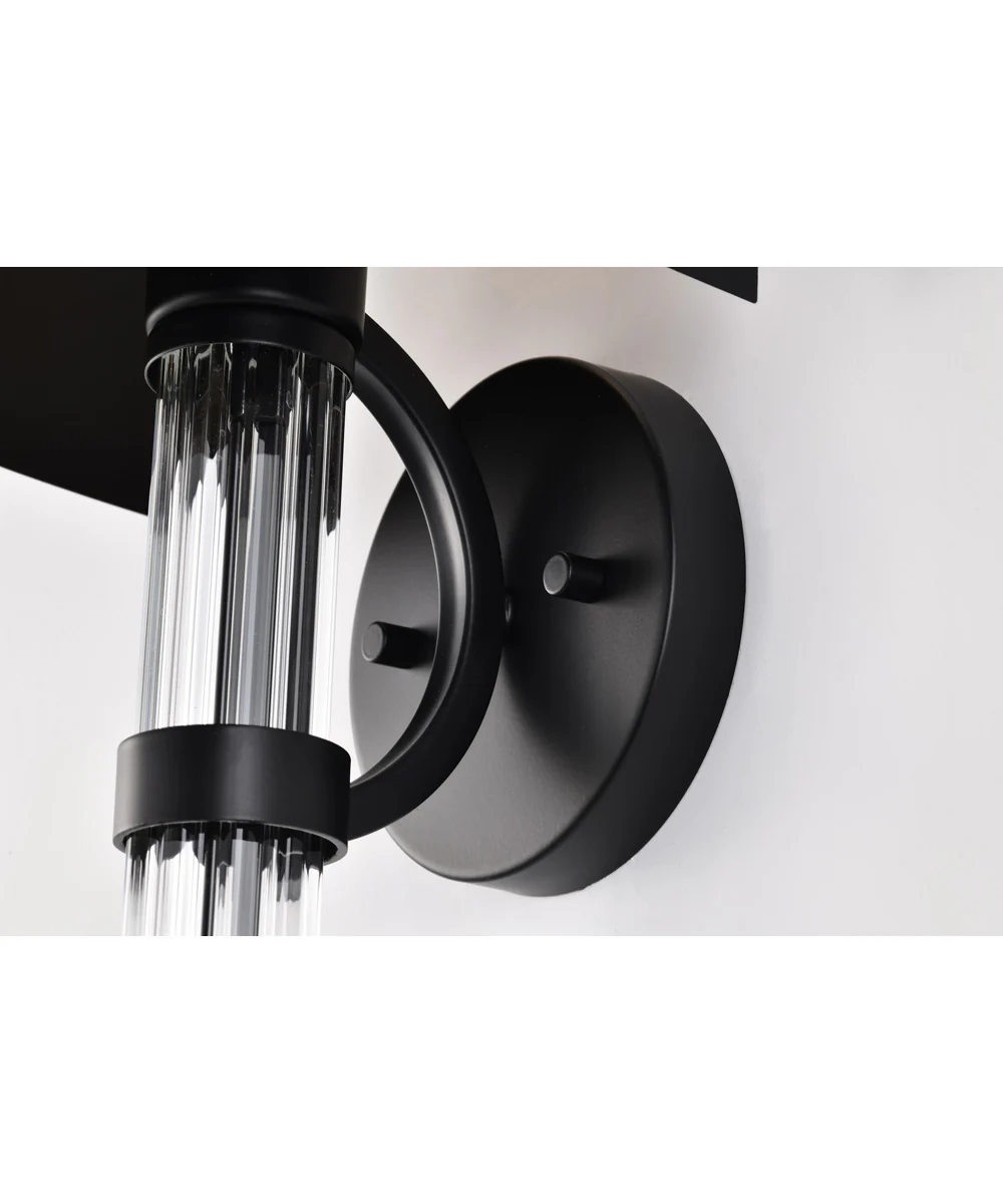 Teagon 1-Light Vanity & Wall Matte Black - Image 11
