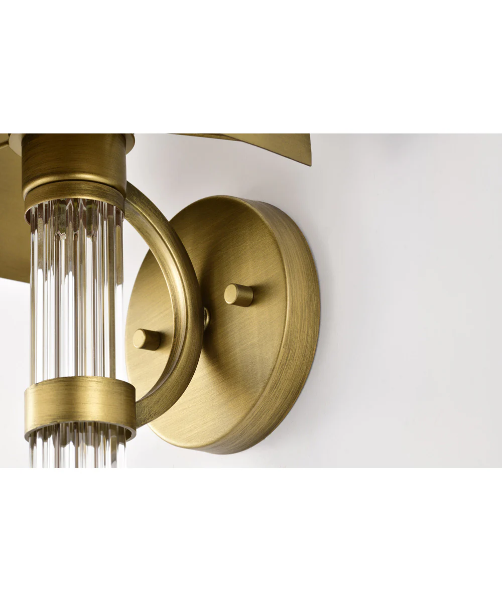 Teagon 1-Light Vanity & Wall Natural Brass - Image 10