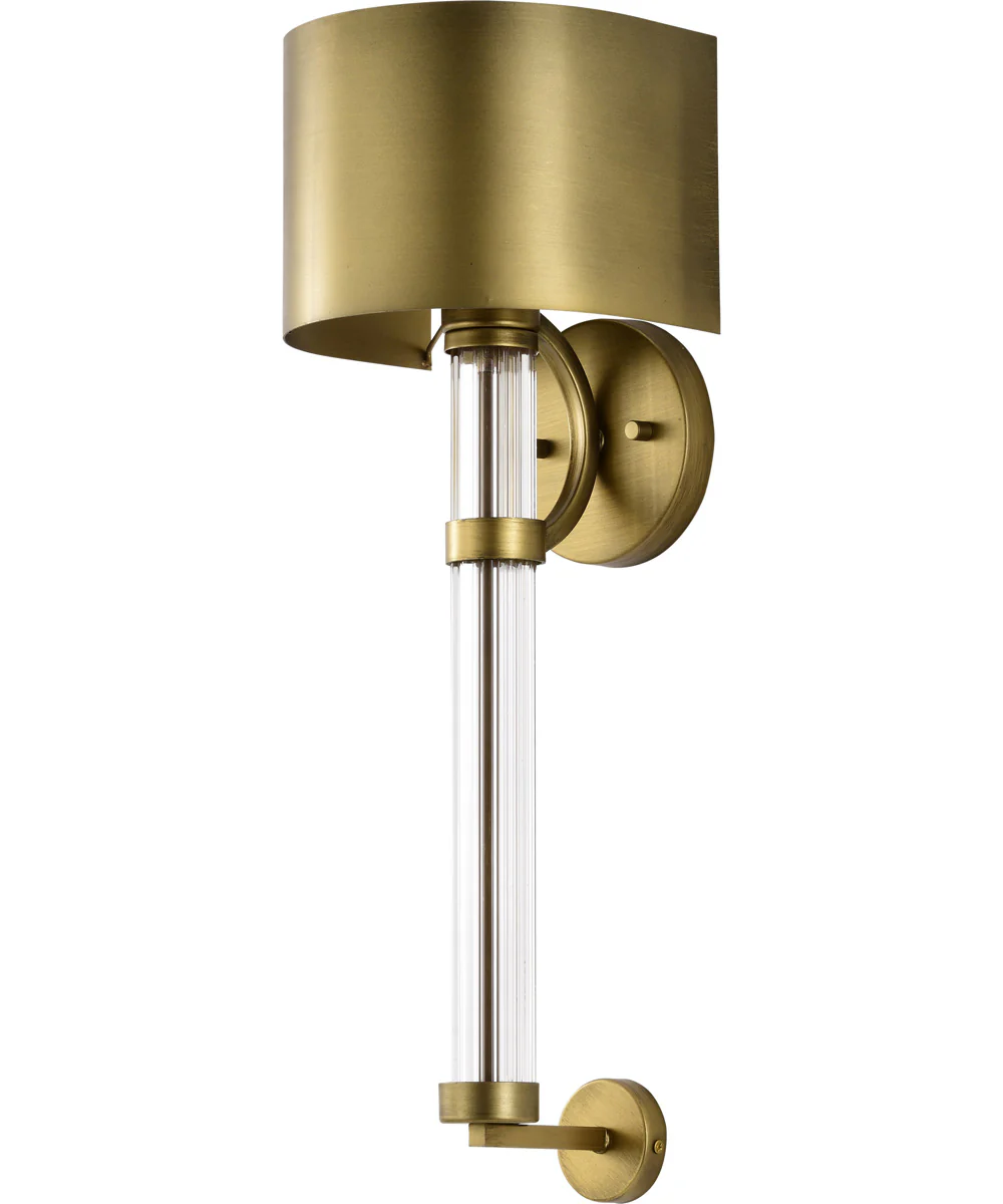 Teagon 1-Light Vanity & Wall Natural Brass - Image 5