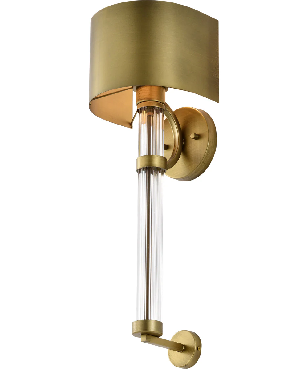 Teagon 1-Light Vanity & Wall Natural Brass - Image 6