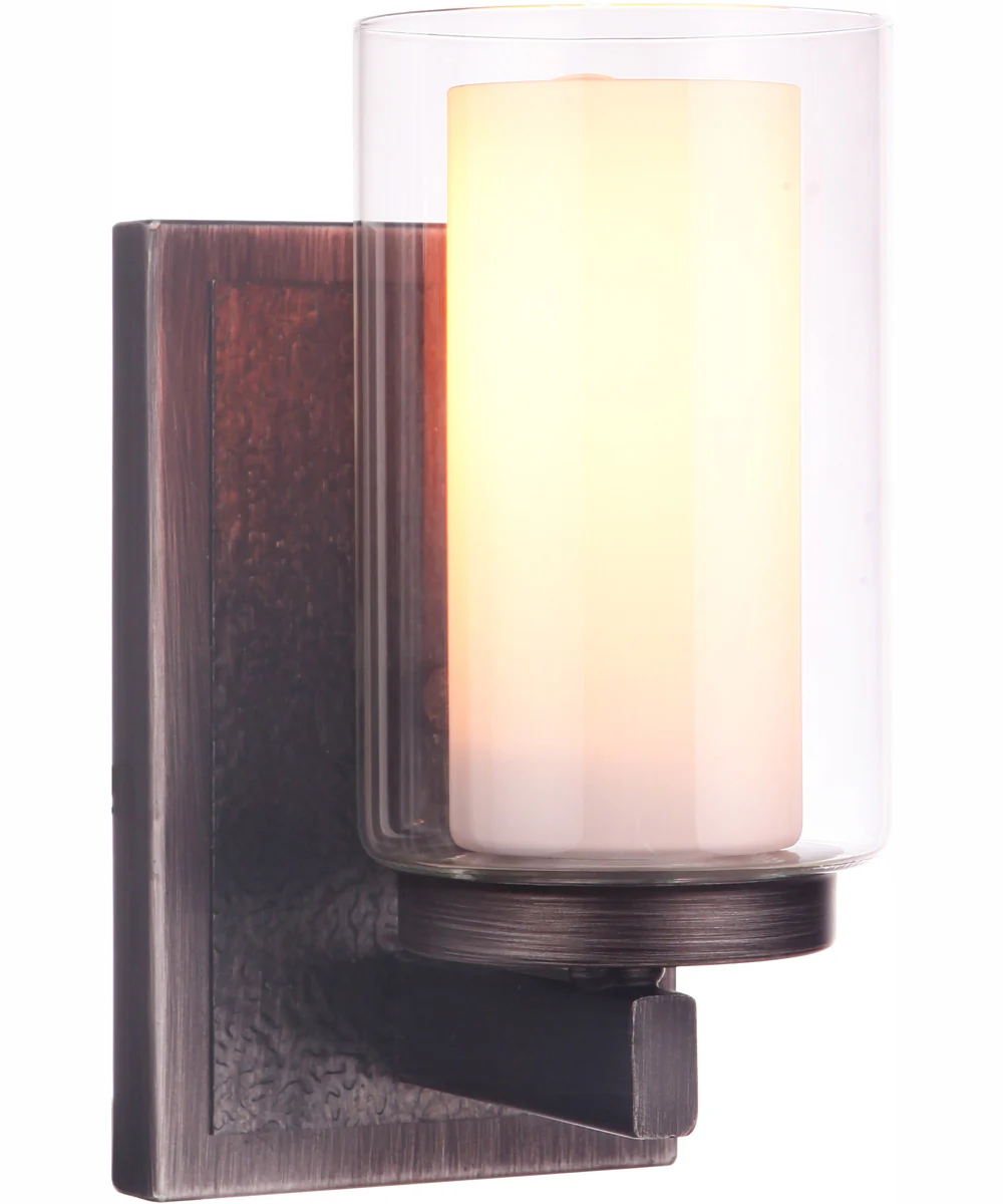 Texture 1-Light Wall Sconce Natural Iron / Vintage Iron - Image 2