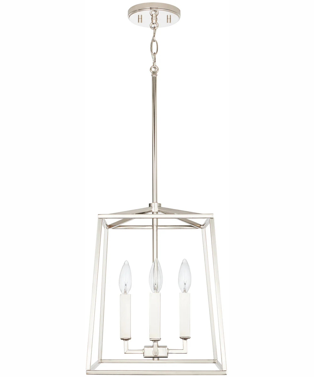 Thea 4-Light Foyer Polished Nickel