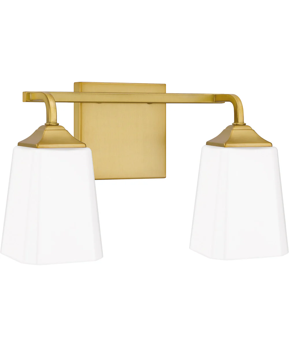 Thoresby Medium 2-light Bath Light Aged Brass - Image 4