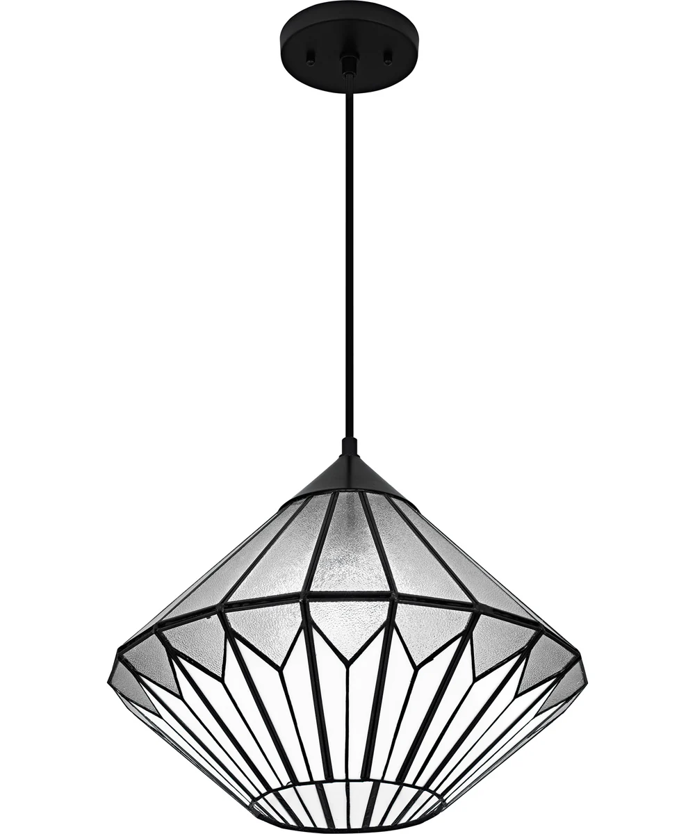 Tiffany 1-light Pendant Matte Black - Image 4
