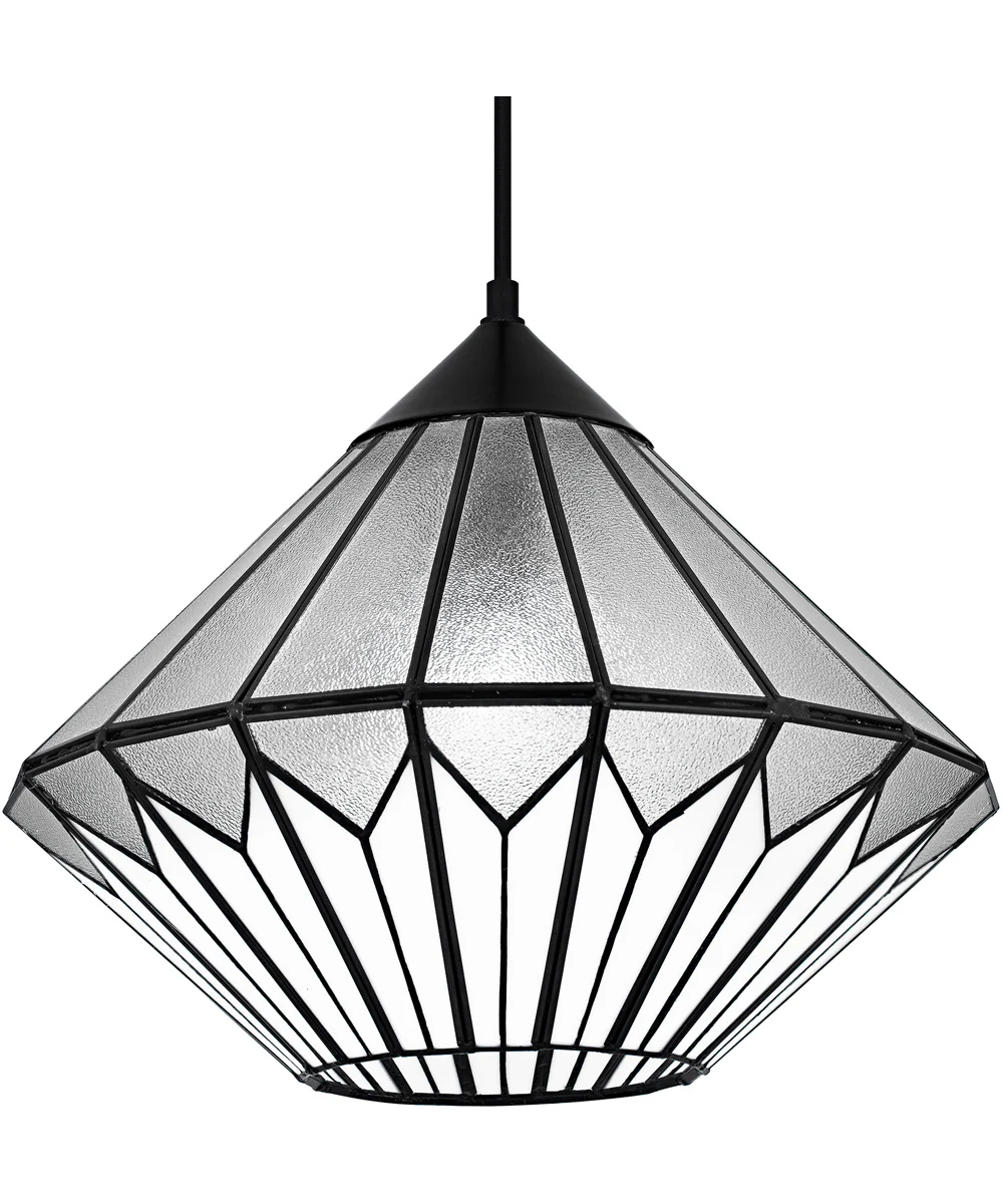 Tiffany 1-light Pendant Matte Black - Image 5
