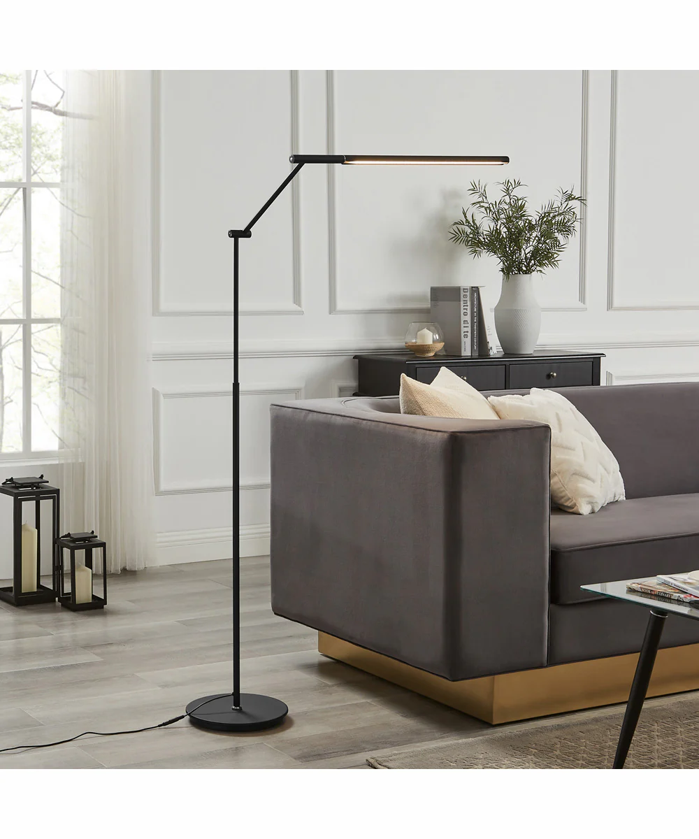 Tilla 1-Light Led Floor Lamp Black - Image 3