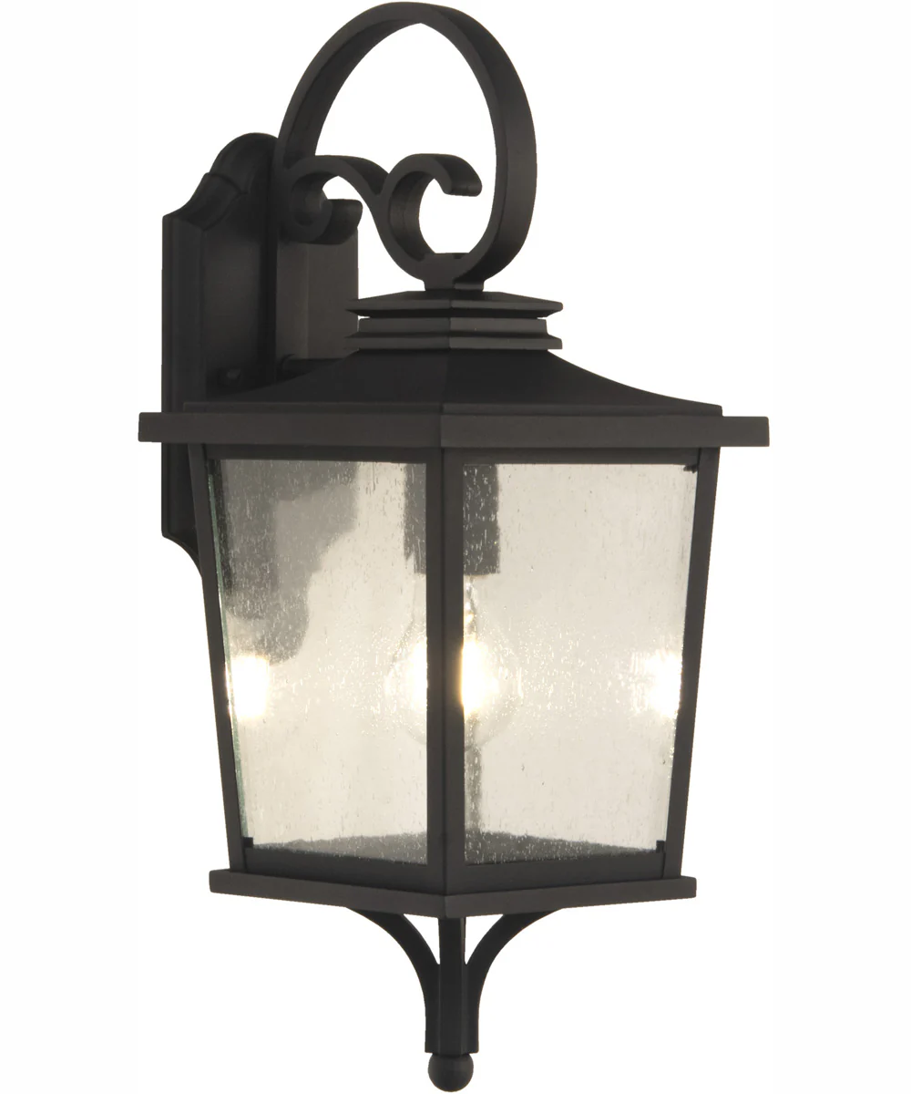 Tillman 1-Light Outdoor Wall Lantern Matte Black - Image 2