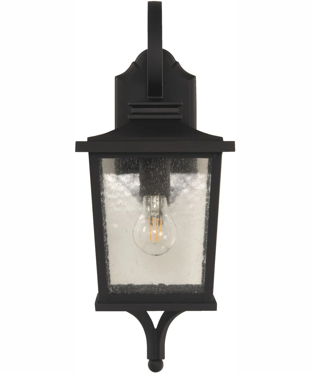 Tillman 1-Light Outdoor Wall Lantern Matte Black - Image 3