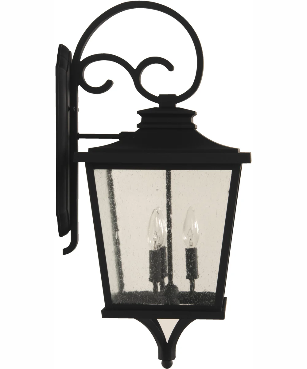 Tillman 3-Light Outdoor Wall Lantern Matte Black - Image 5