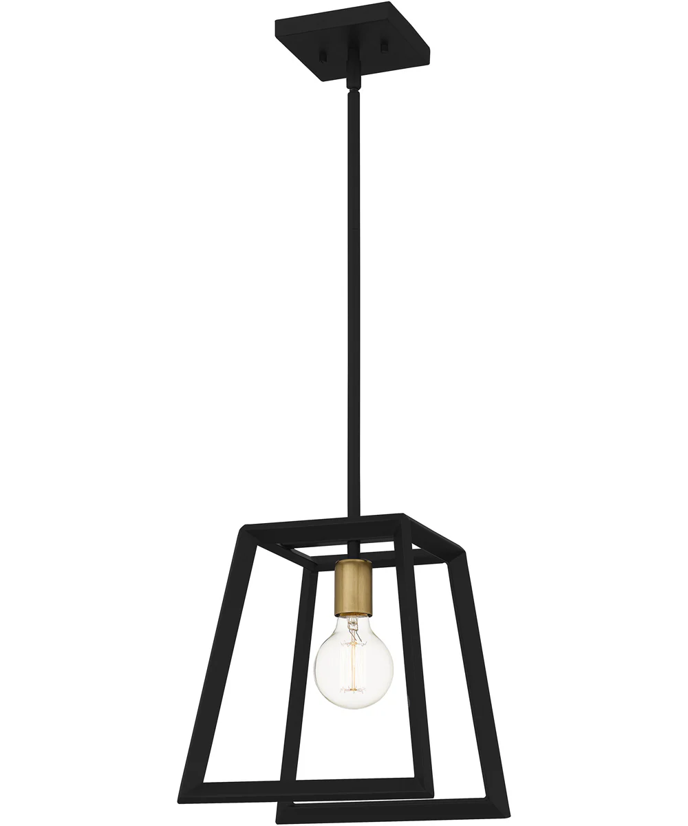 Tilly Small 1-light Mini Pendant Matte Black - Image 2