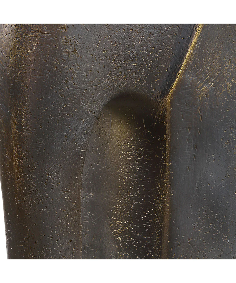 Timeless Tusk Bronze Sculptures Set of 2 - Image 6