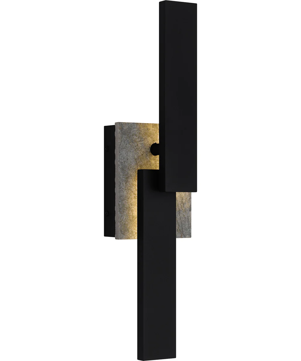Todman Medium Outdoor Wall Light Coastal Armour Aluminum Earth Black