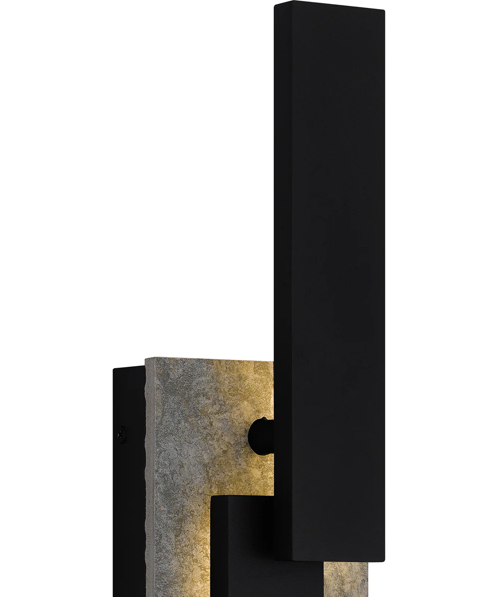 Todman Medium Outdoor Wall Light Coastal Armour Aluminum Earth Black - Image 5