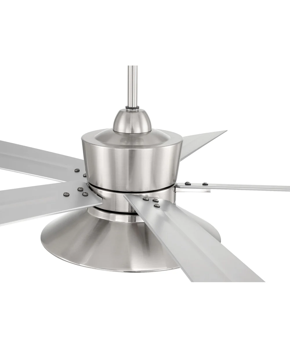 52" Topper 1-Light Fan Brushed Polished Nickel - Image 11