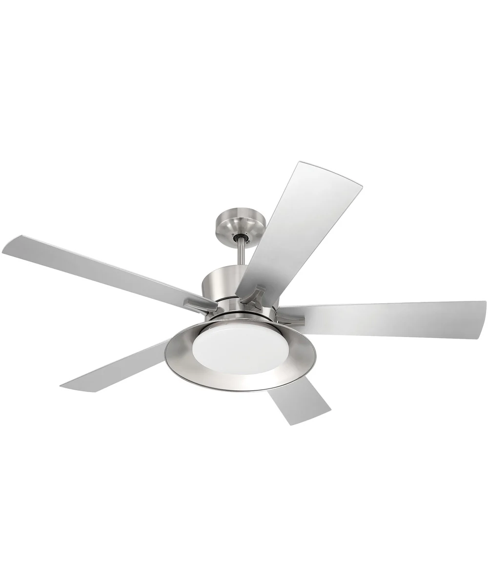 52" Topper 1-Light Fan Brushed Polished Nickel - Image 4