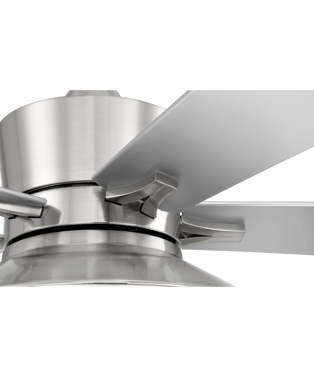 52" Topper 1-Light Fan Brushed Polished Nickel - Image 6