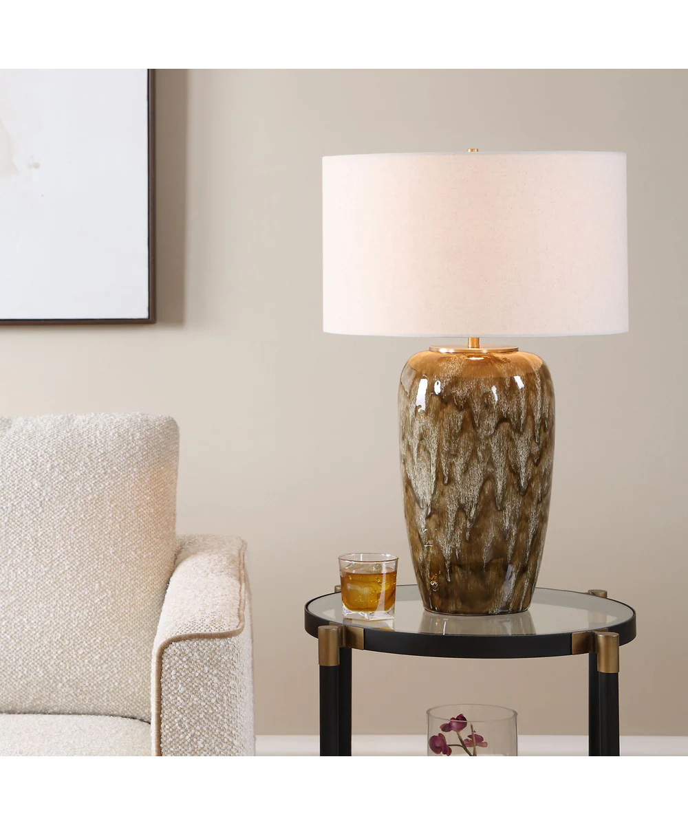 Torrence Glazed Table Lamp - Image 2