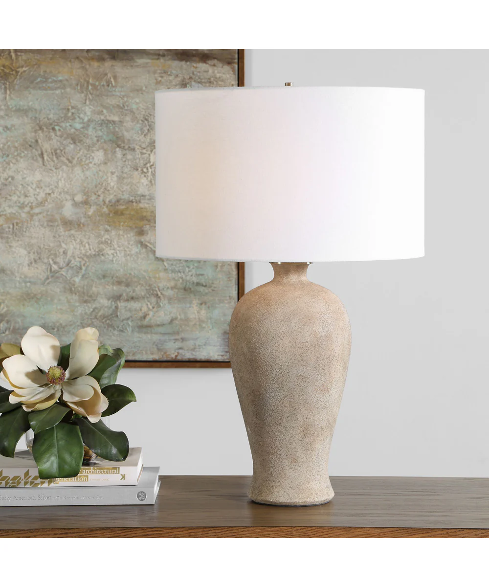 Torres Textured Ceramic Table Lamp - Image 2