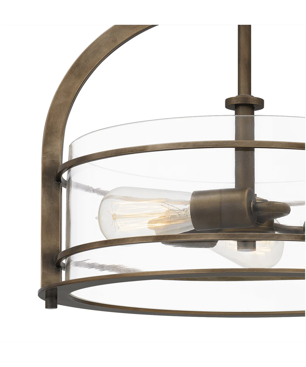 Toscana 3-light Semi Flush Mount Statuary Bronze - Image 6