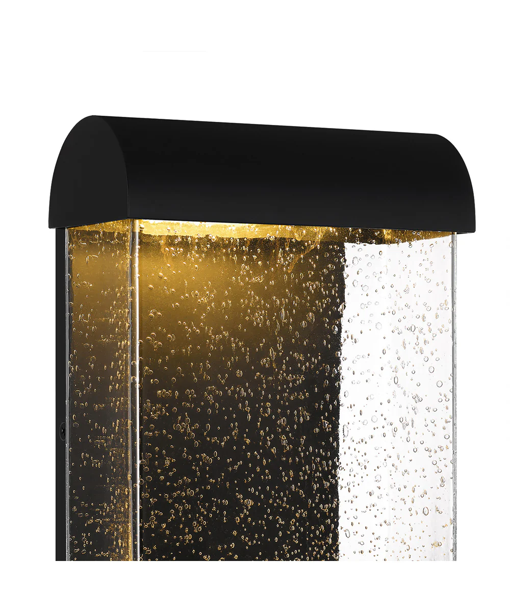 Townes Medium Outdoor Wall Light  Coastal Armour Aluminum Matte Black - Image 6