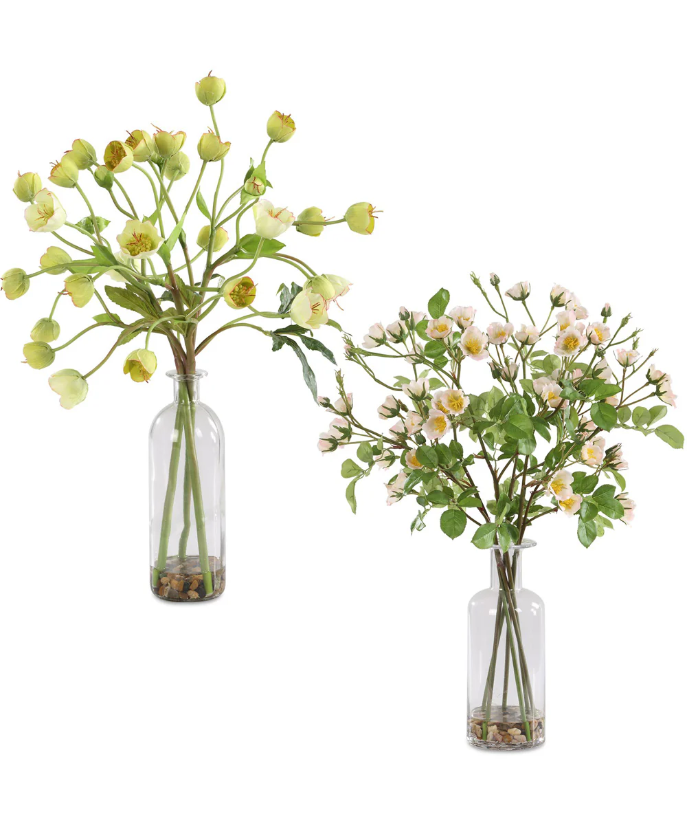 Tranquility Lenten Rose Bouquets Set of 2