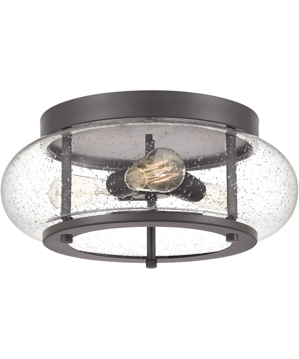 Trilogy 3-light Flush Mount Old Bronze