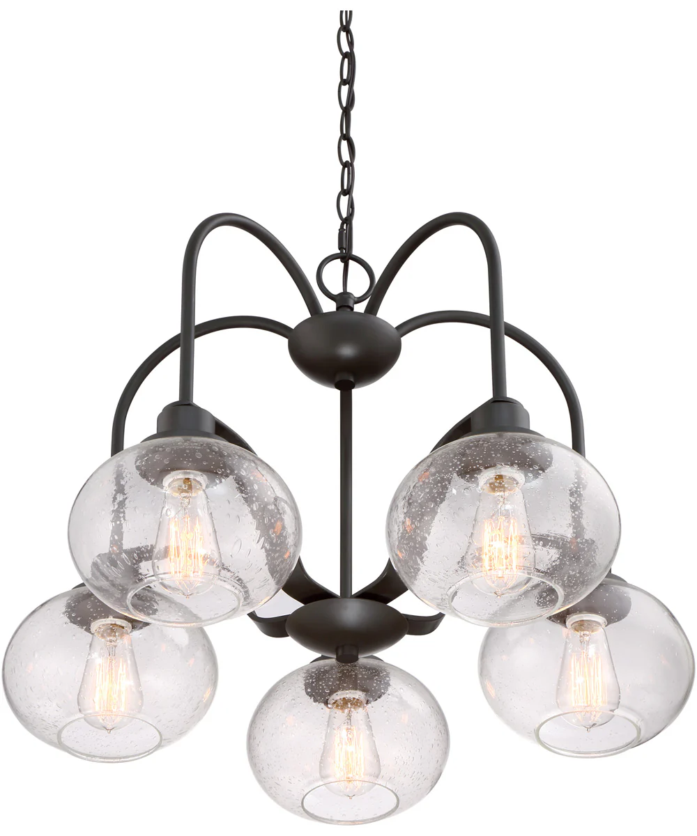 Trilogy 5-light Chandelier Old Bronze - Image 4