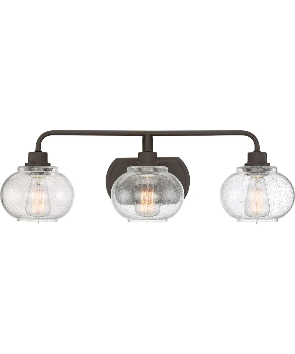 Trilogy Large 3-light Bath Light Old Bronze - Image 2