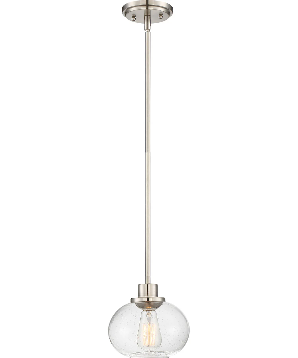 Trilogy Small 1-light Mini Pendant Brushed Nickel - Image 4