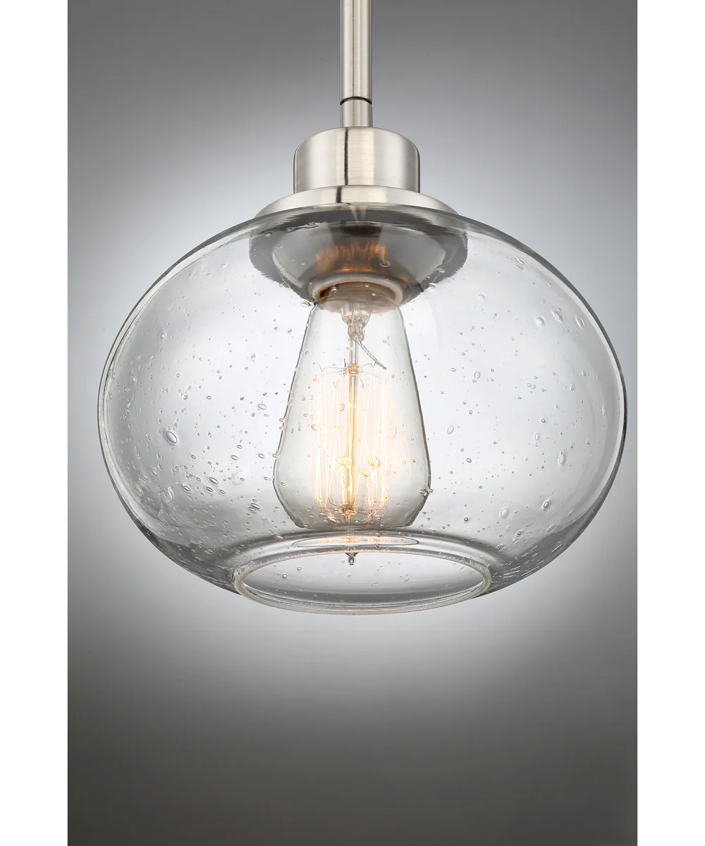 Trilogy Small 1-light Mini Pendant Brushed Nickel - Image 5