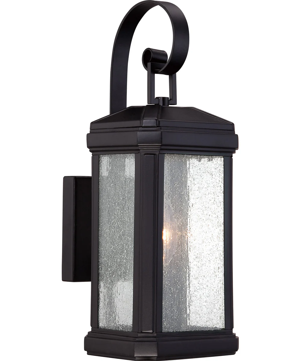Trumbull Small 1-light Outdoor Wall Light Mystic Black - Image 2