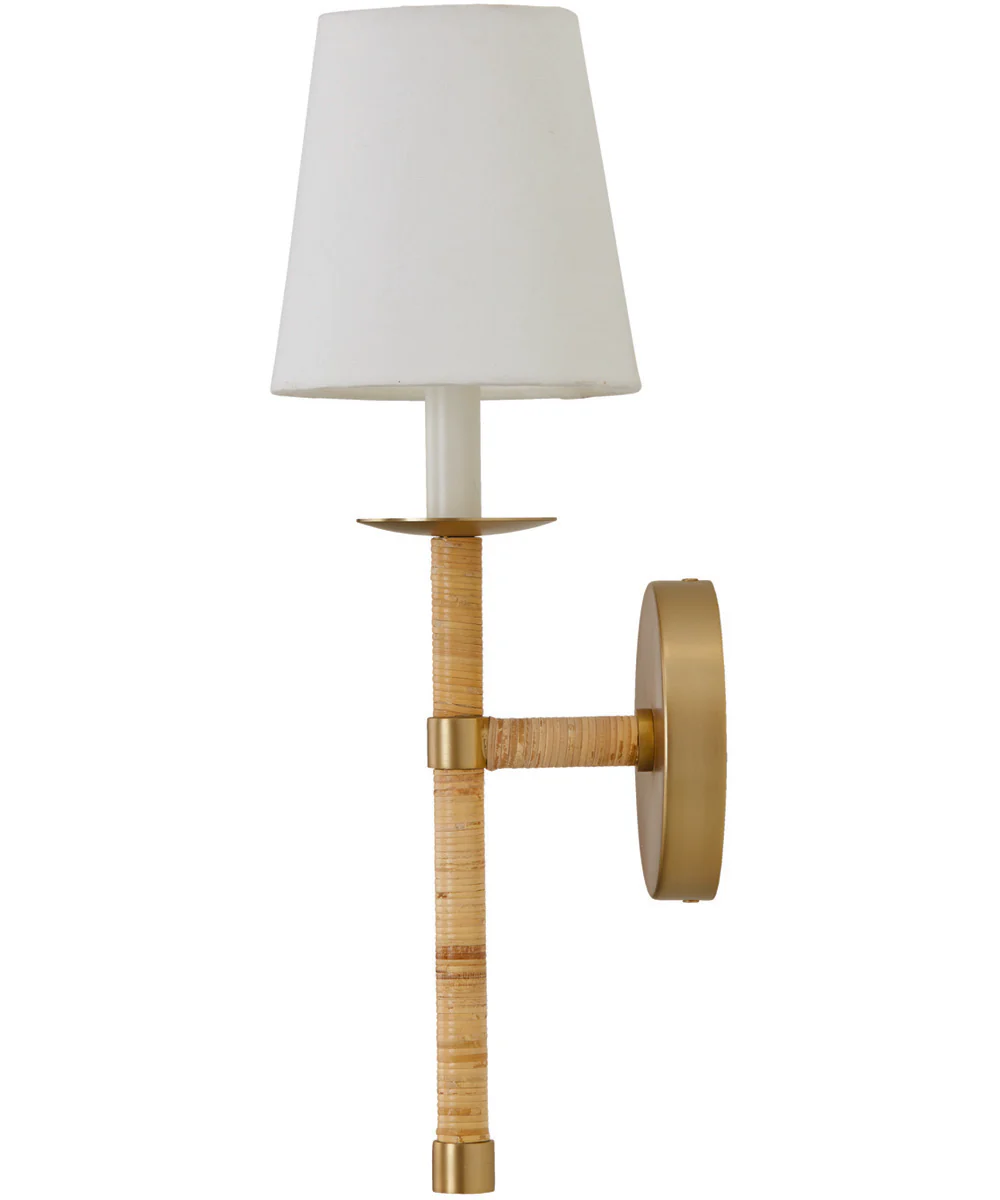 Tulum 1-Light Sconce Matte Brass - Image 6