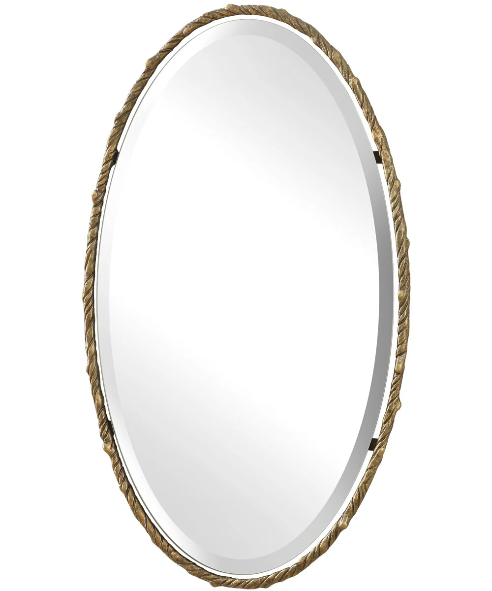 Twisted Branch Oval Mirror - Image 4