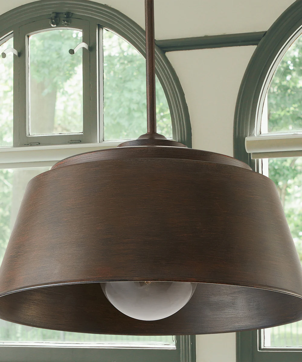 Tybee 1-Light Dual-Mount Pendant/Semi-Flush Mount In Nordic Grey - Image 3