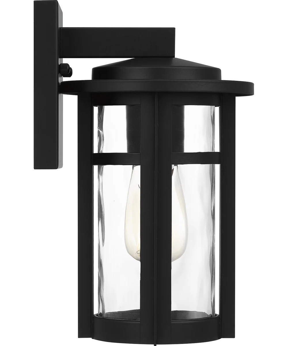 Uma Medium 1-light Outdoor Wall Light Matte Black - Image 5