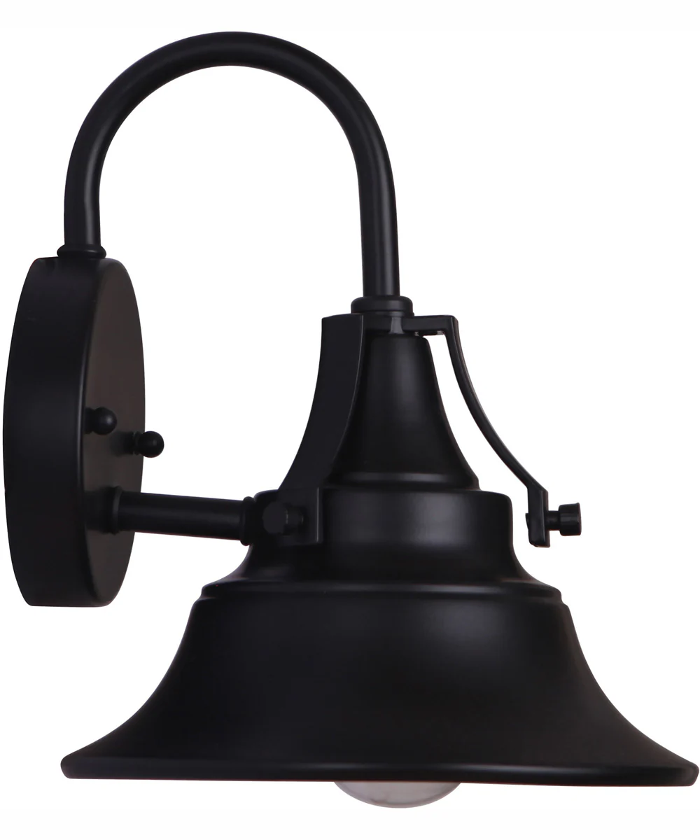 Union 1-Light Outdoor Wall Lantern Midnight - Image 4