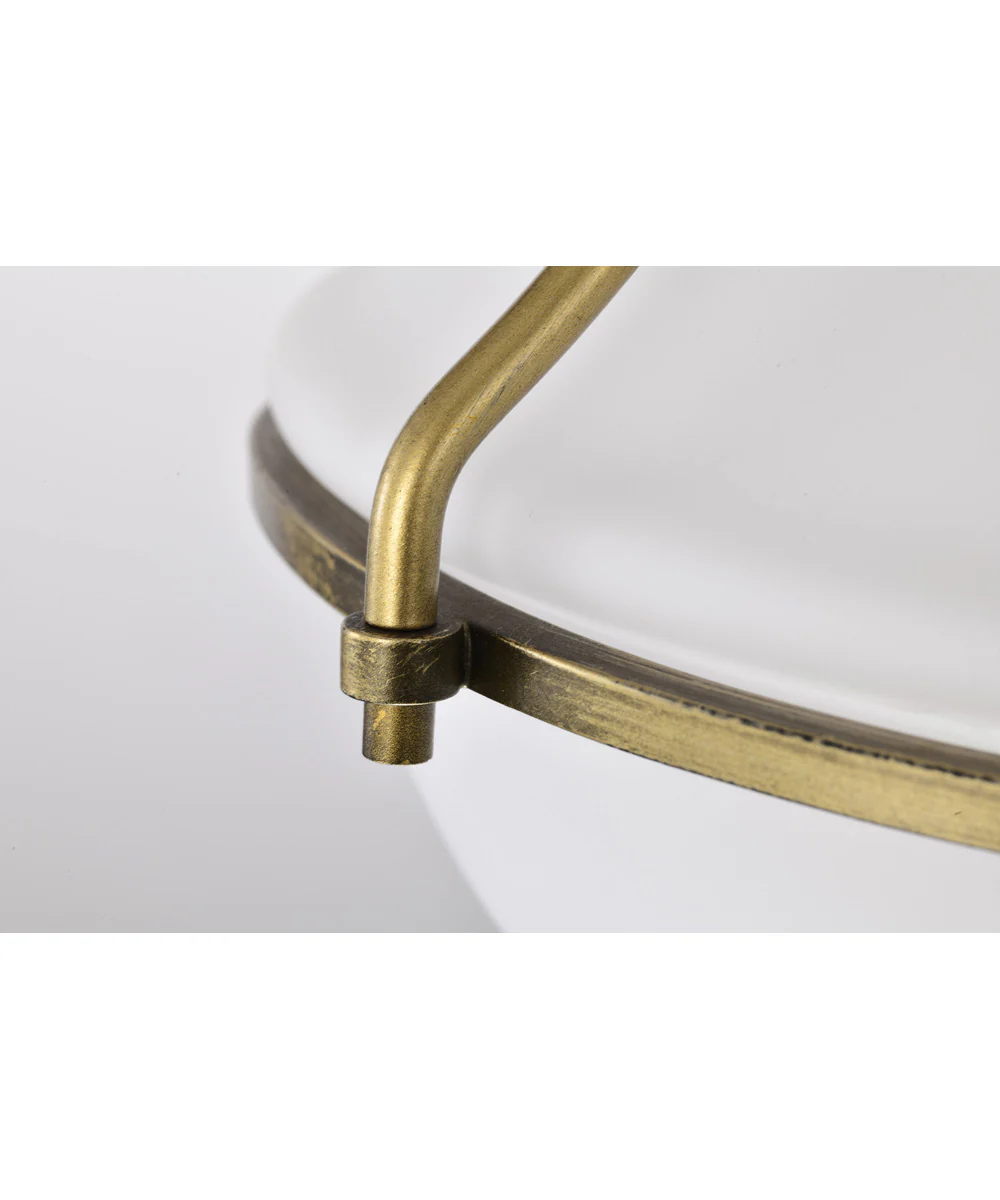 Valdora 1-Light Close-to-Ceiling Natural Brass - Image 10