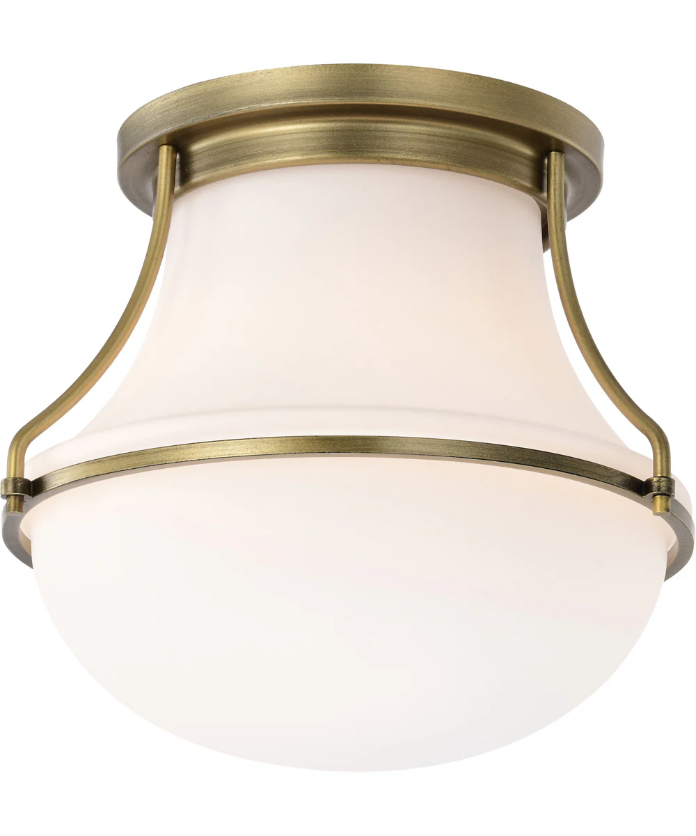 Valdora 1-Light Close-to-Ceiling Natural Brass - Image 2