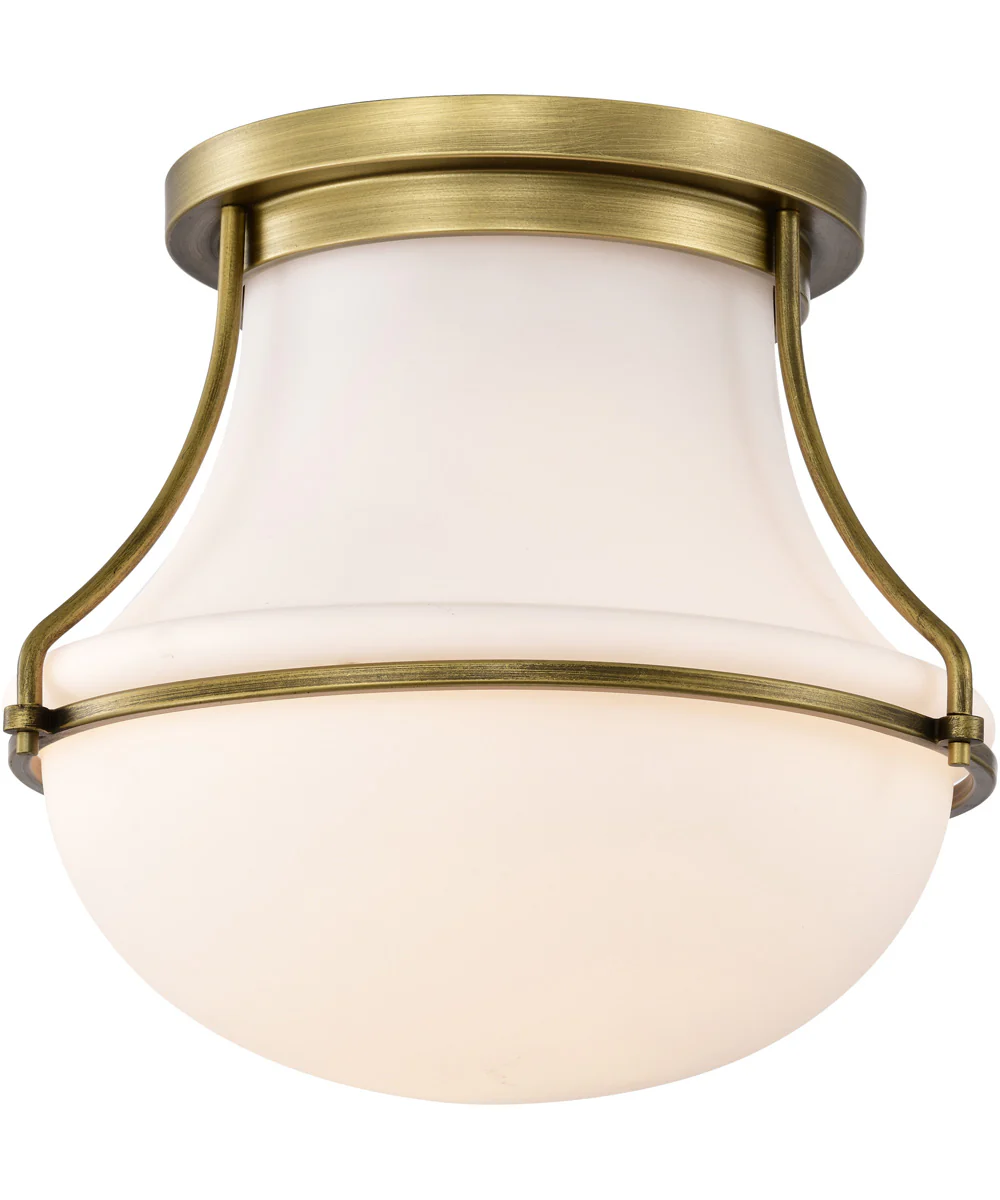Valdora 1-Light Close-to-Ceiling Natural Brass - Image 2