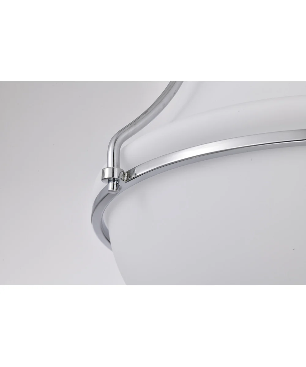 Valdora 1-Light Close-to-Ceiling Polished Nickel - Image 10
