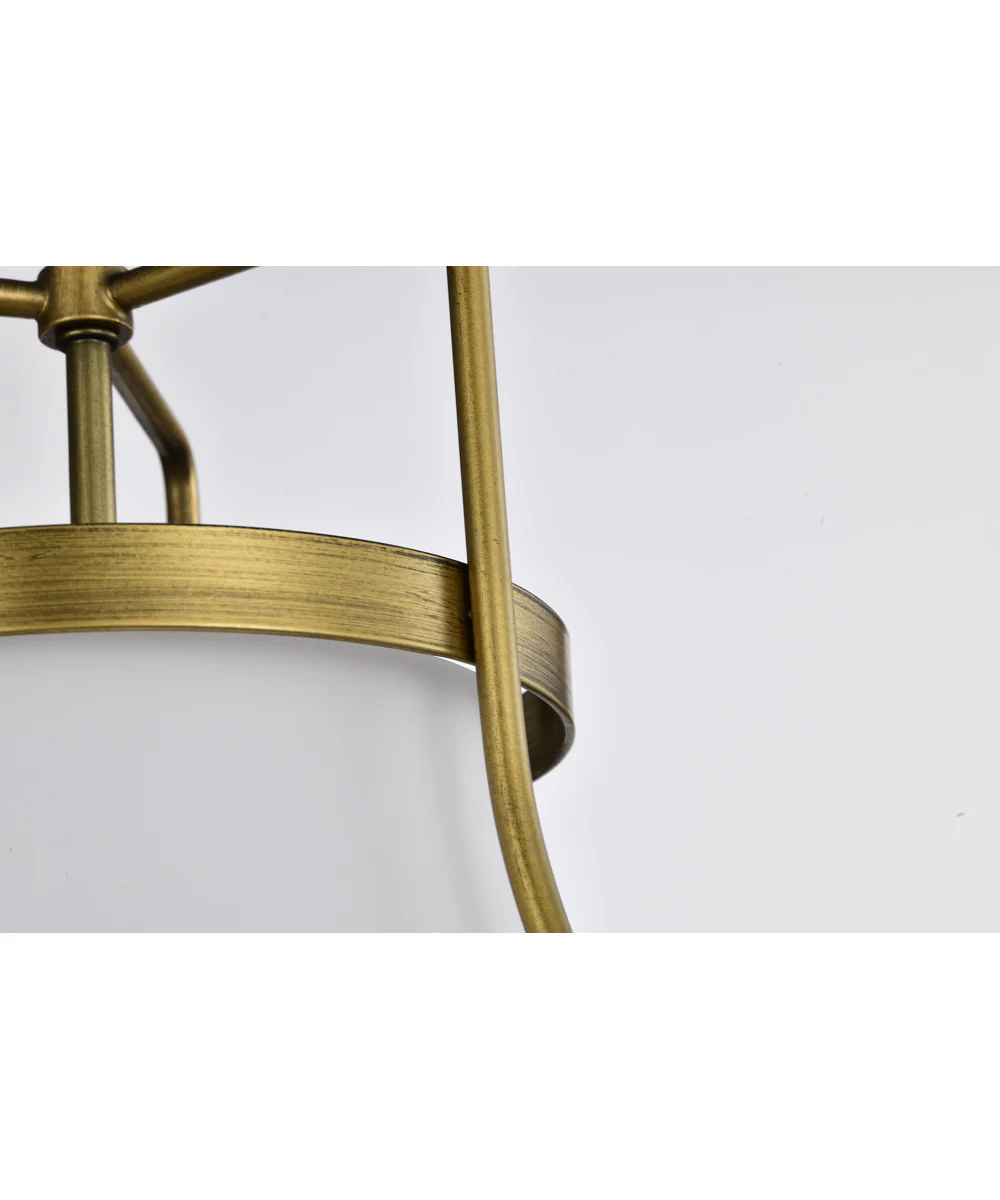 Valdora 1-Light Pendant Natural Brass - Image 10