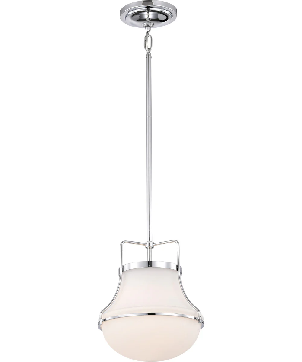 Valdora 1-Light Pendant Polished Nickel - Image 2