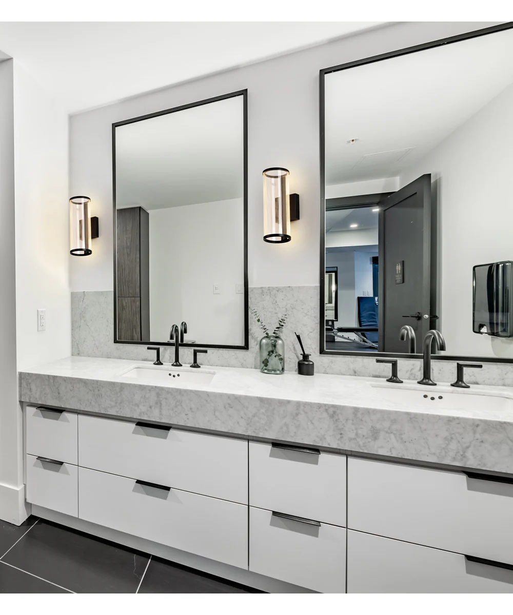 Vale  Vanity & Wall Matte Black - Image 2