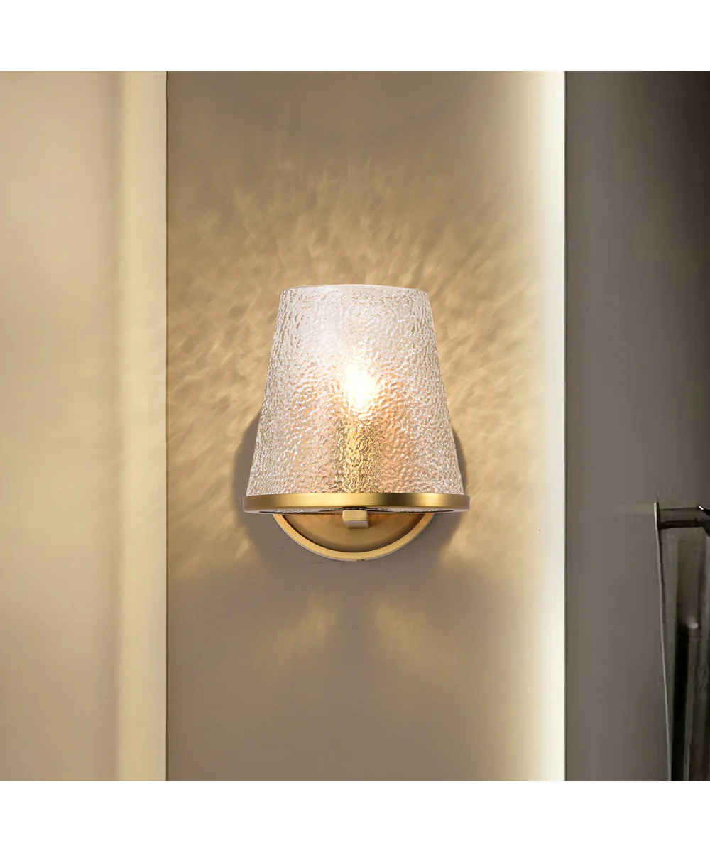 Valentine 1-Light Vanity & Wall Vintage Brass - Image 3