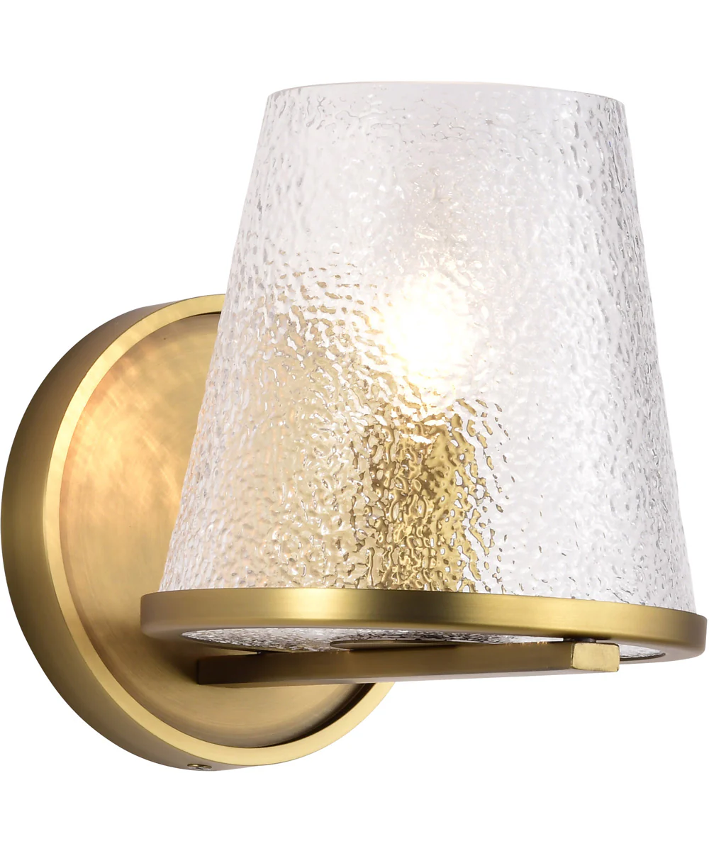 Valentine 1-Light Vanity & Wall Vintage Brass - Image 4