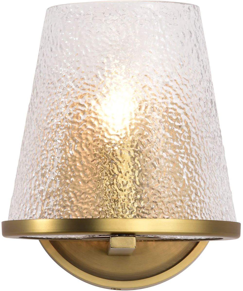 Valentine 1-Light Vanity & Wall Vintage Brass - Image 8