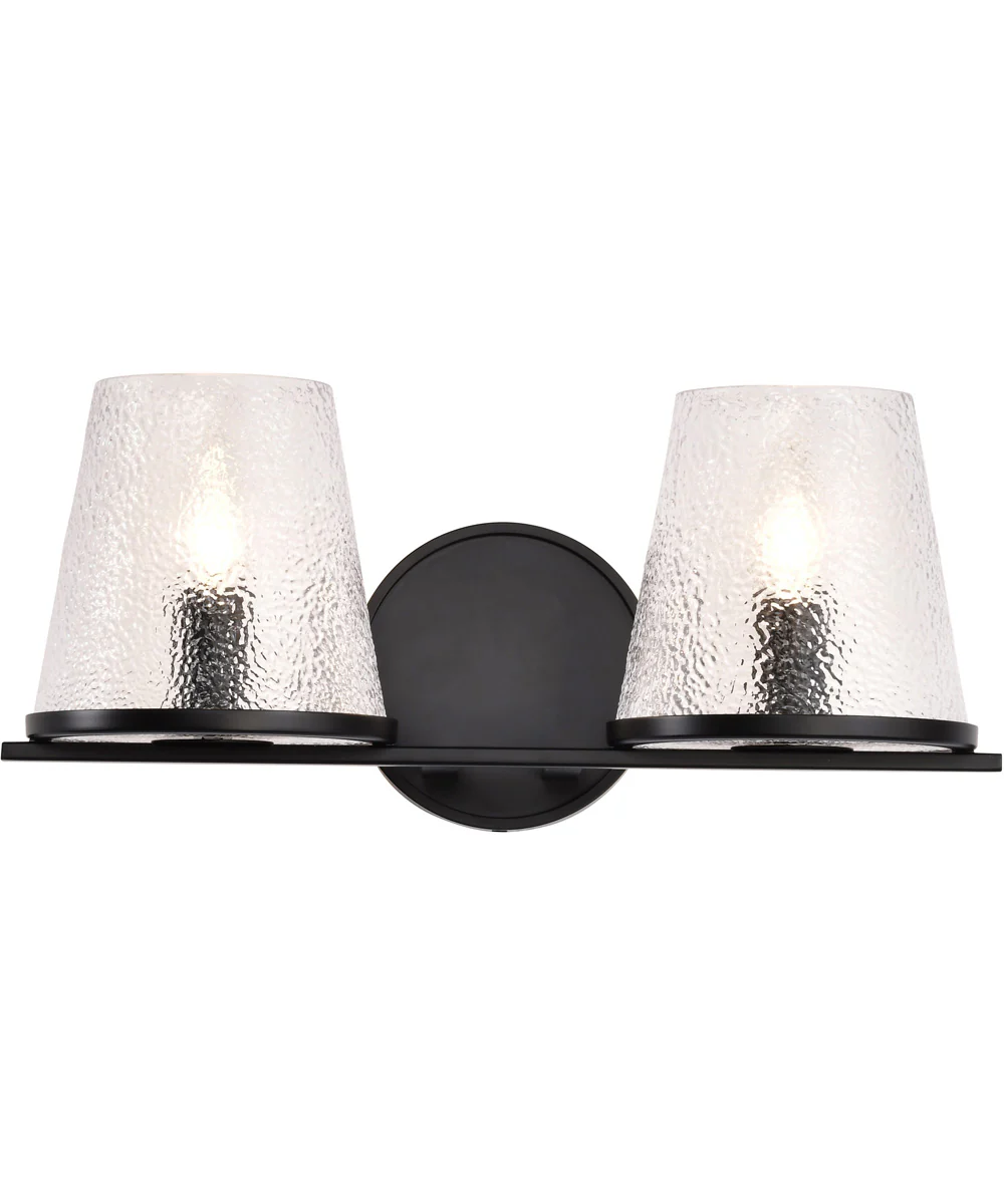 Valentine 2-Light Vanity & Wall Black - Image 8